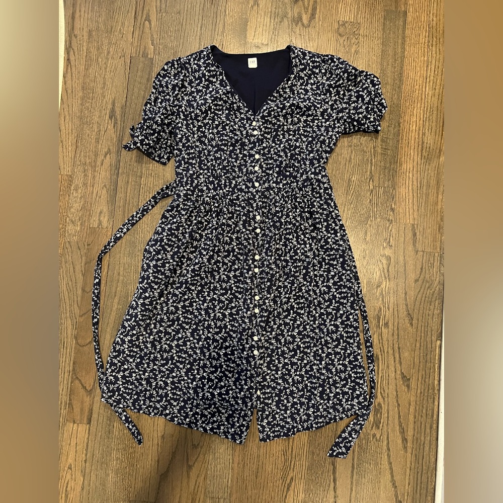 Gap Maternity Button Down Sundress - image 1